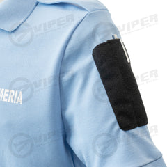 Tricou Polo Bleu Jandarmeria (50% Bumbac - 50% Poliester, cu porturi embleme/pix)