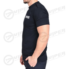Tricou Bleumarin-AIR- Black Iris Pompierii (100% Bumbac)