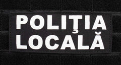 Placuta Inscriptionata "Politia Locala" (pentru vesta)