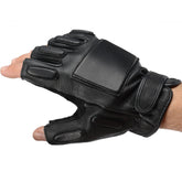 Manusi tactice negre fara degete