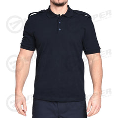 Tricou Polo Bleumarin Neinscriptionat (50% Bumbac - 50% Poliester)