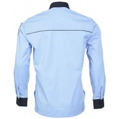 Camasa bluza cu banda - maneca lunga - Politie locala - barbati (bleu/bleumarin)