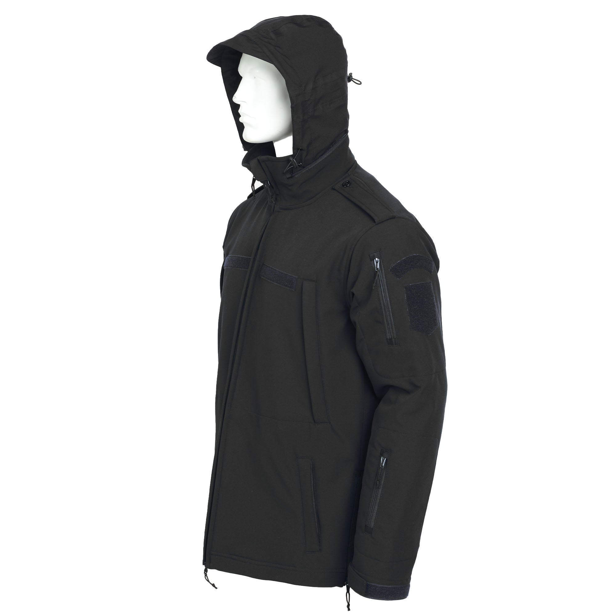 Viper® Softshell Jacket (neagra, cu mesada detasabila)