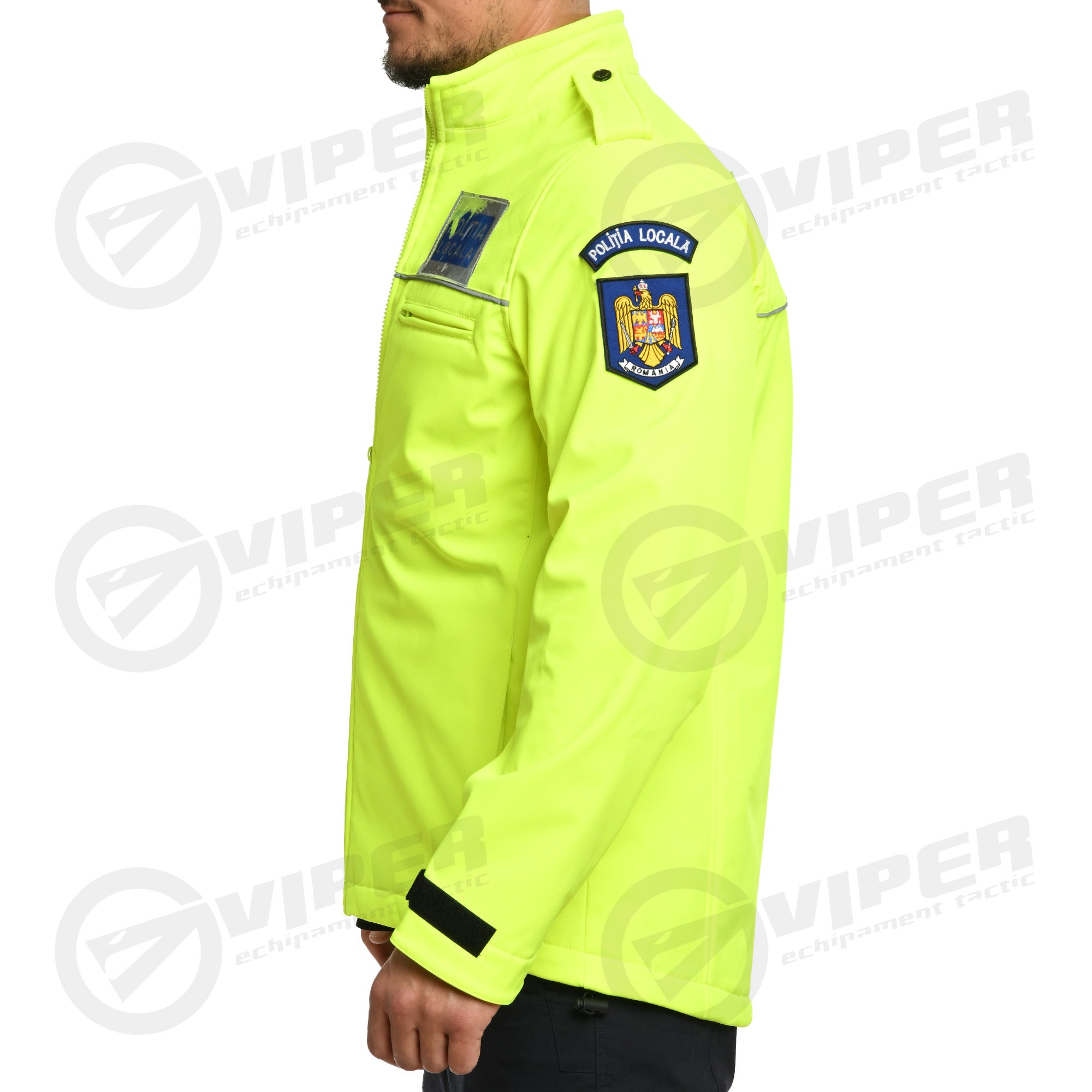 Geaca Viper® Duty Softshell Politia Locala (Hi-Vis)