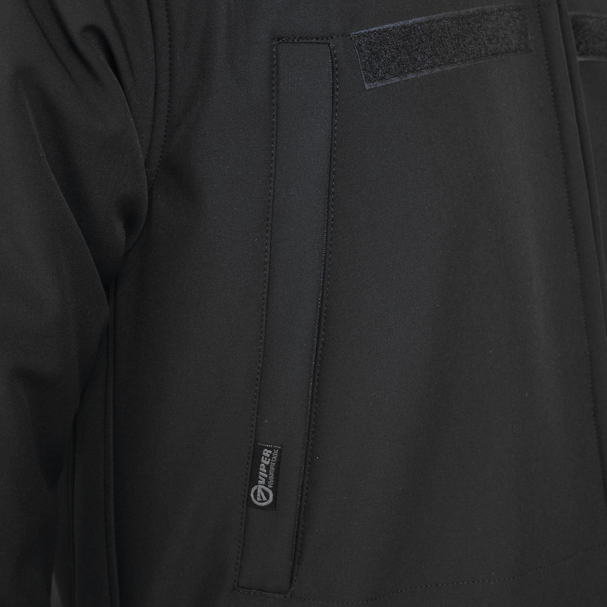 Viper® Softshell Jacket (neagra, cu mesada detasabila)