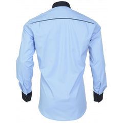 Camasa bluza - maneca lunga - Politie Locala - dama (bleu/bleumarin)