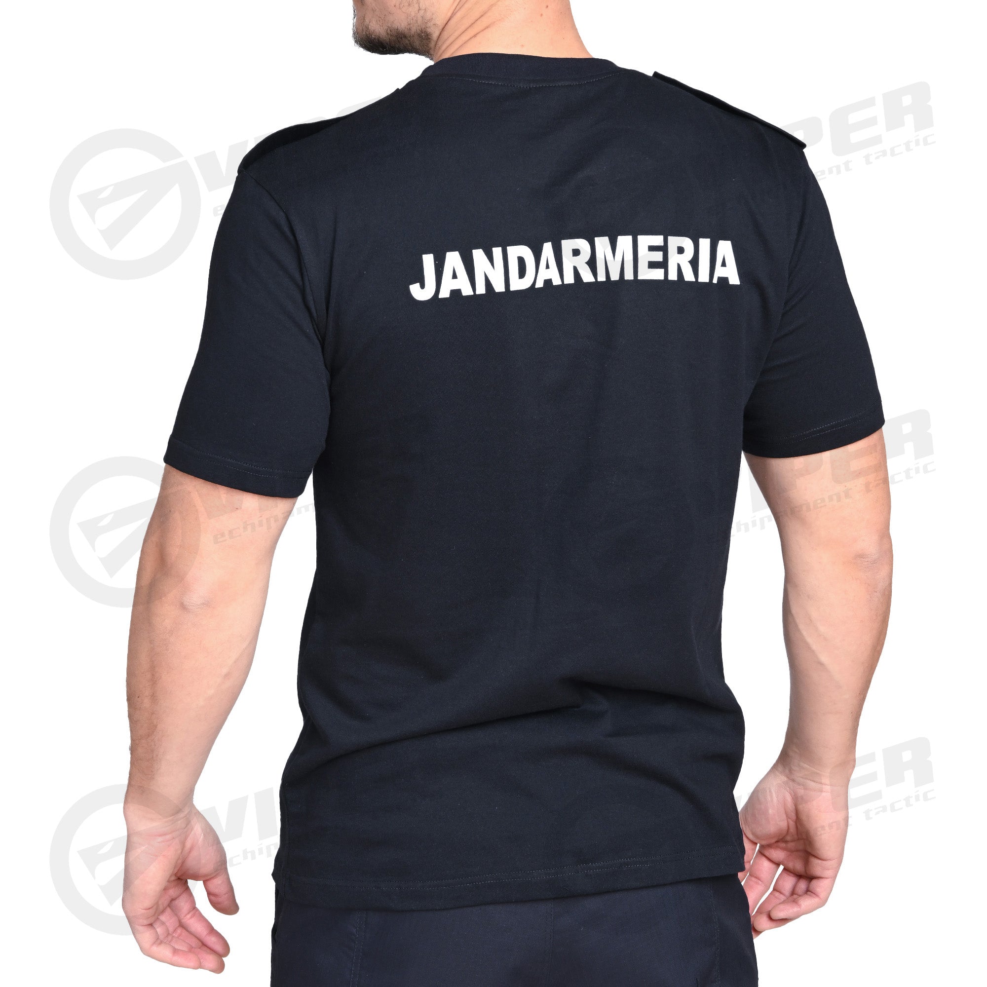 Tricou Bleumarin Jandarmeria (100% Bumbac)