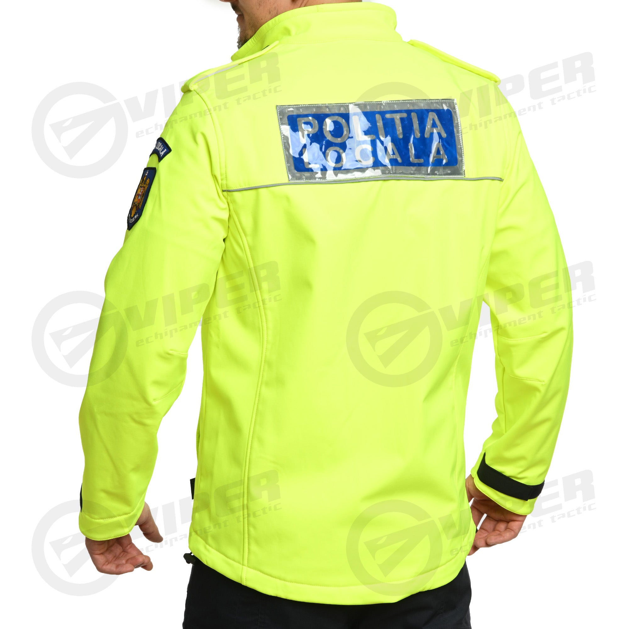 Geaca Viper® Duty Softshell Politia Locala (Hi-Vis)