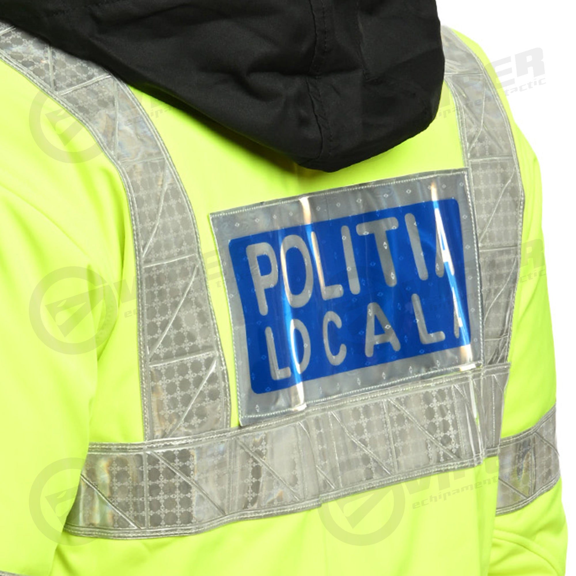 Scurta Hi-Vis Politia Locala (cu mesada detasabila)