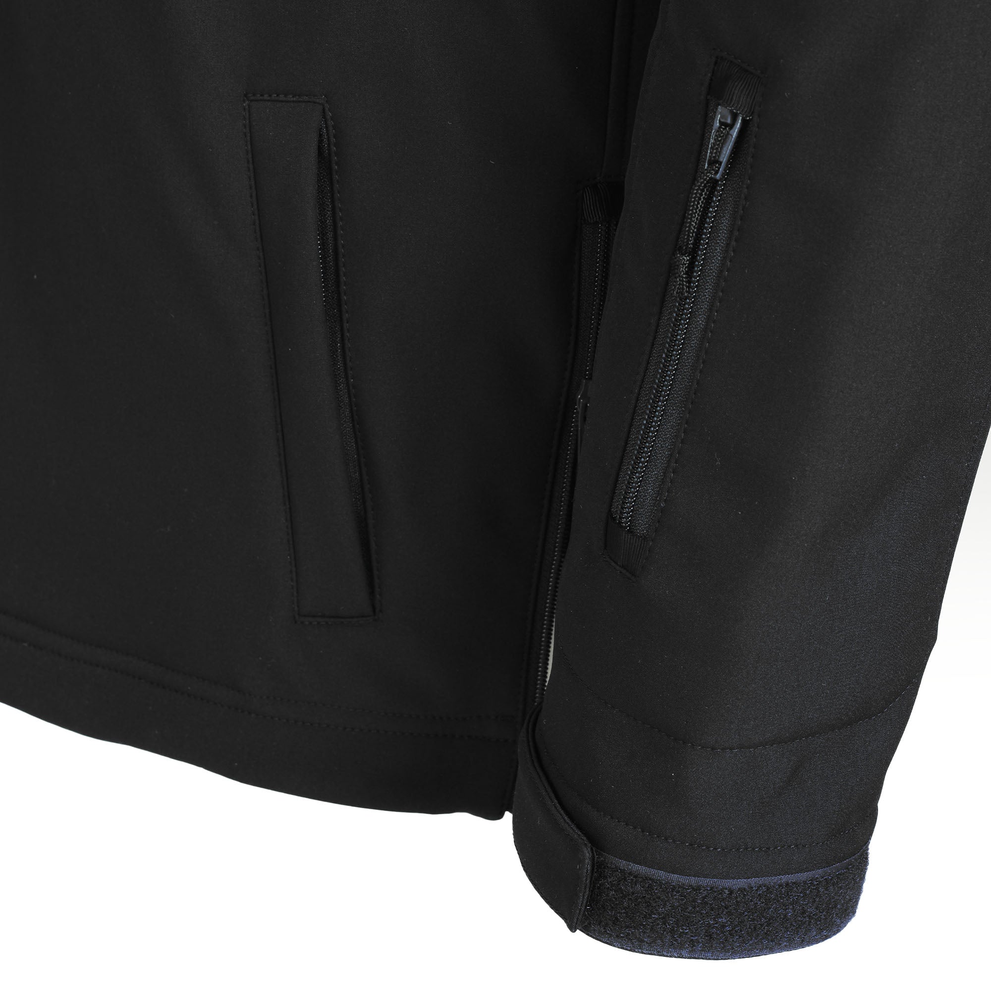 Viper® Softshell Jacket (neagra, cu mesada detasabila)