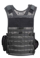 Mesh vest without pistol holster 