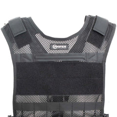 Mesh vest without pistol holster 