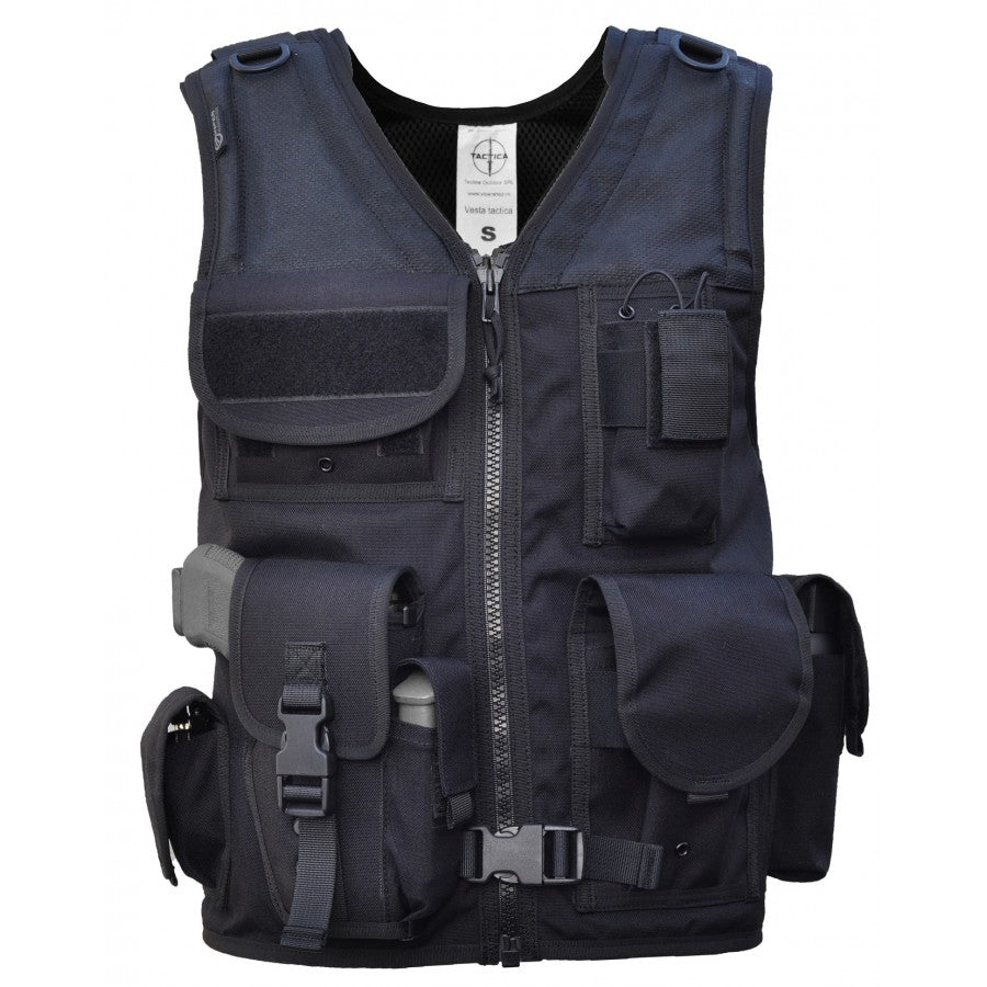 Cordura vest with Glock holster 