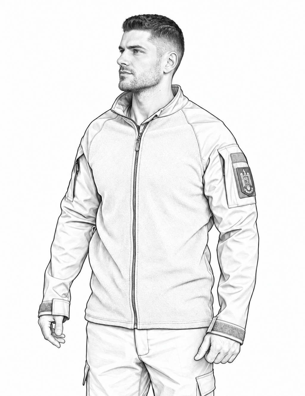 Bluză Tactică GEN 2 - de iarna (polar fleece/softshell)