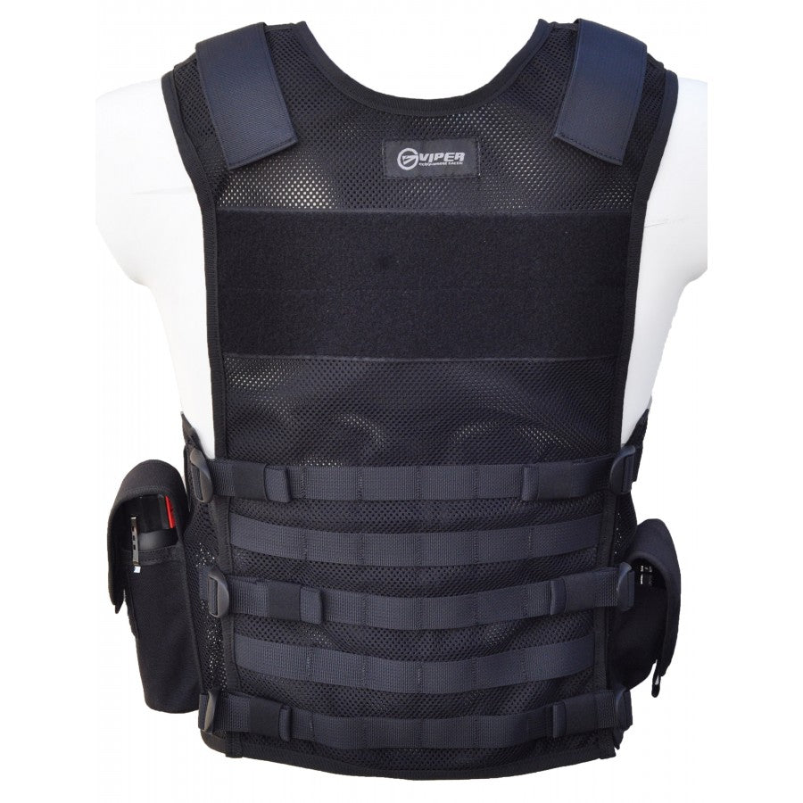 Mesh vest without pistol holster 